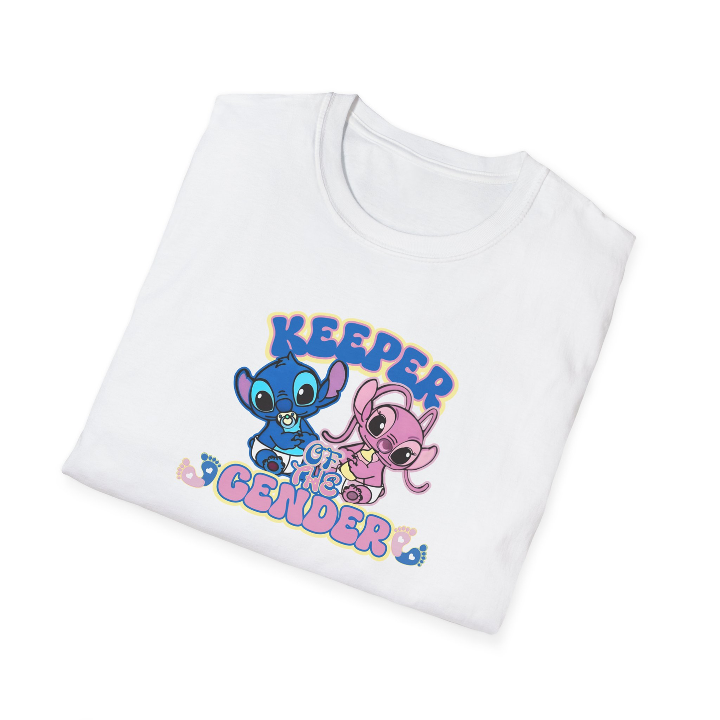 π Keeper of the Gender Stitch T-Shirt β Baby Shower & Gender Reveal Tee