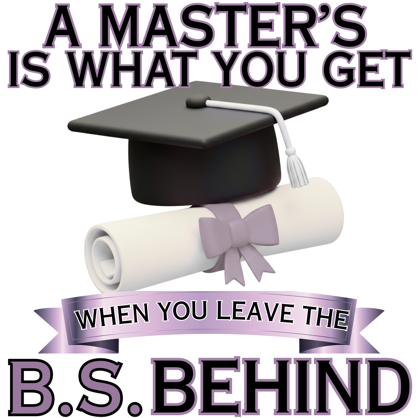 A Masters Is What You Get