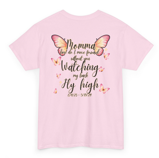 My Day My Way Birthday Tribute Butterfly Tee – Personalized Memorial Celebration Shirt