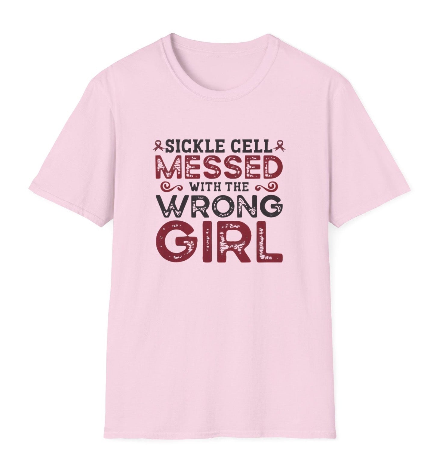 πͺ Sickle Cell Messed with the Wrong Girl Tee β Warrior Edition