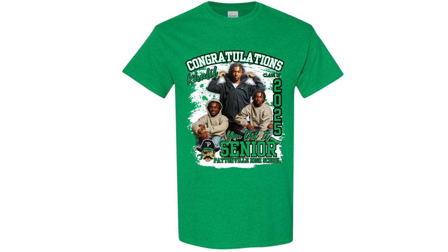 Khalil's Graduation Shirt