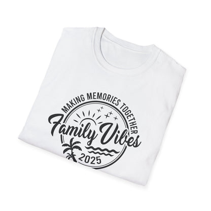 👨‍👩‍👧‍👦 Making Memories Together – Family Vibes Tee ✨