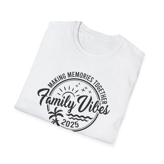 👨‍👩‍👧‍👦 Making Memories Together – Family Vibes Tee ✨