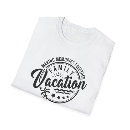 🌴✨ Making Memories Together – Family Vacation Tee ✈️👨‍👩‍👧‍👦