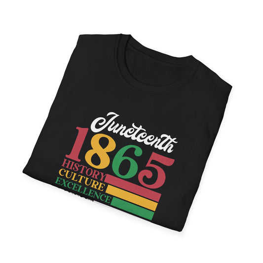 🖤 Juneteenth Tee – History. Culture. Excellence. Respect. ✊🏾