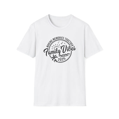 👨‍👩‍👧‍👦 Making Memories Together – Family Vibes Tee ✨