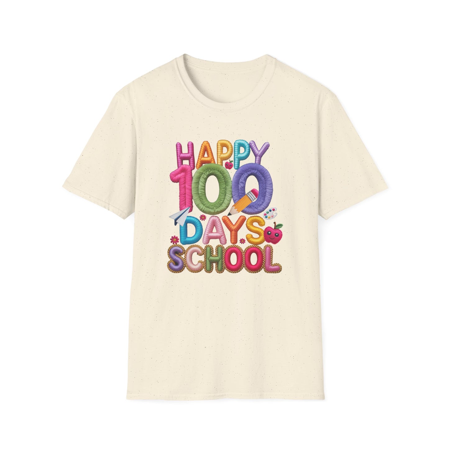 Happy 100 Days of School Teacher Tee