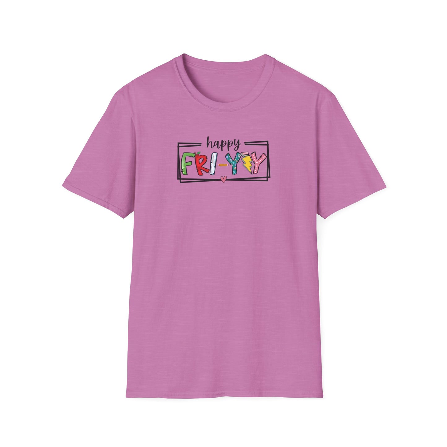 ✨ Happy Fri-YAY! Graphic Tee – Celebrate Fridays in Style 🎉