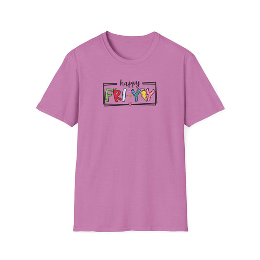 ✨ Happy Fri-YAY! Graphic Tee – Celebrate Fridays in Style 🎉