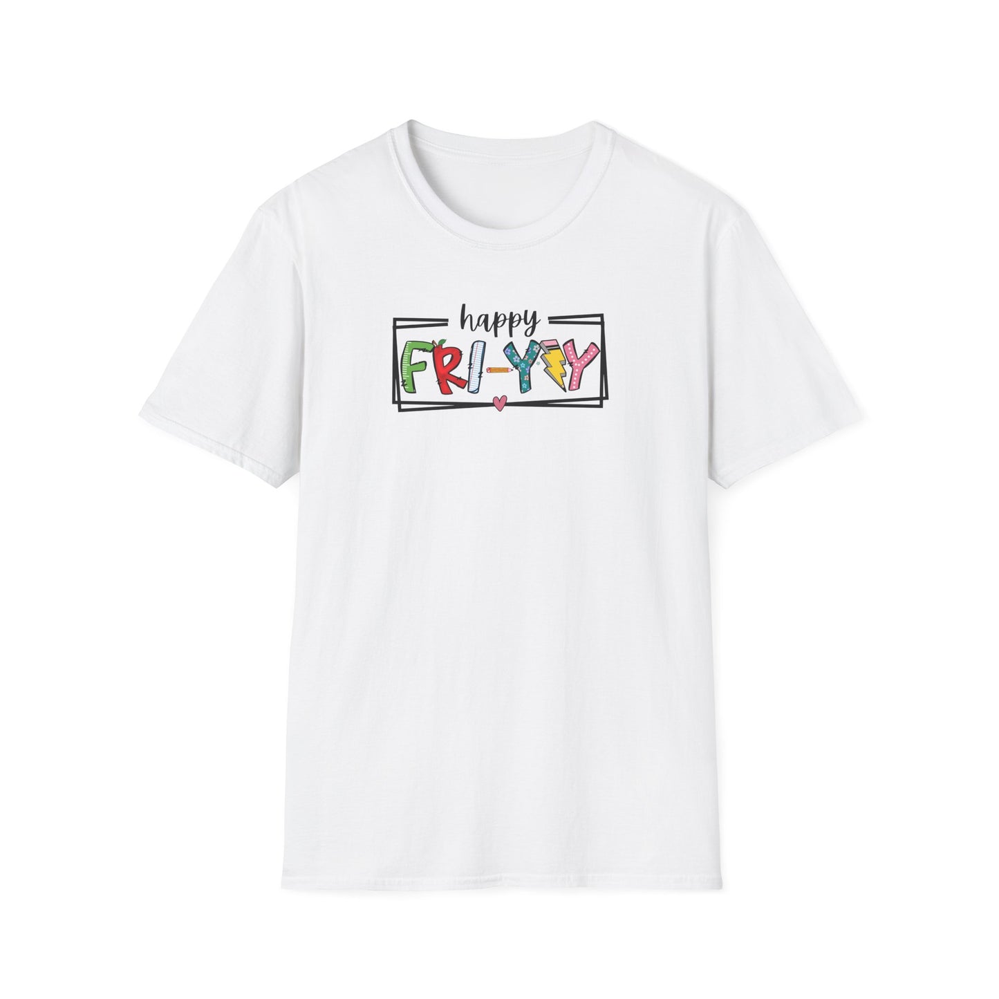 ✨ Happy Fri-YAY! Graphic Tee – Celebrate Fridays in Style 🎉