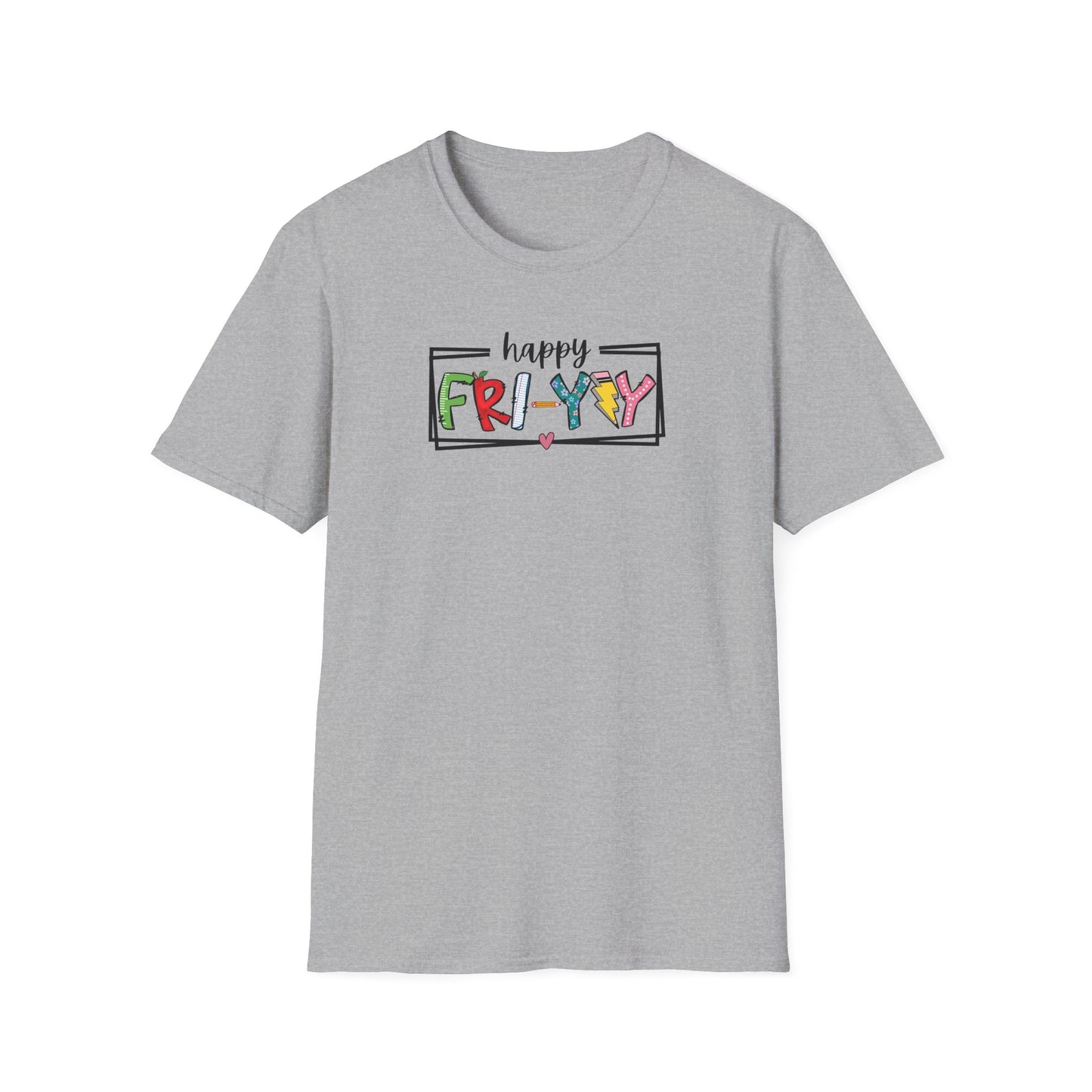 ✨ Happy Fri-YAY! Graphic Tee – Celebrate Fridays in Style 🎉