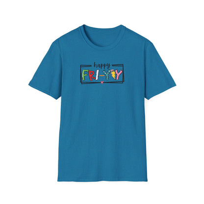 ✨ Happy Fri-YAY! Graphic Tee – Celebrate Fridays in Style 🎉