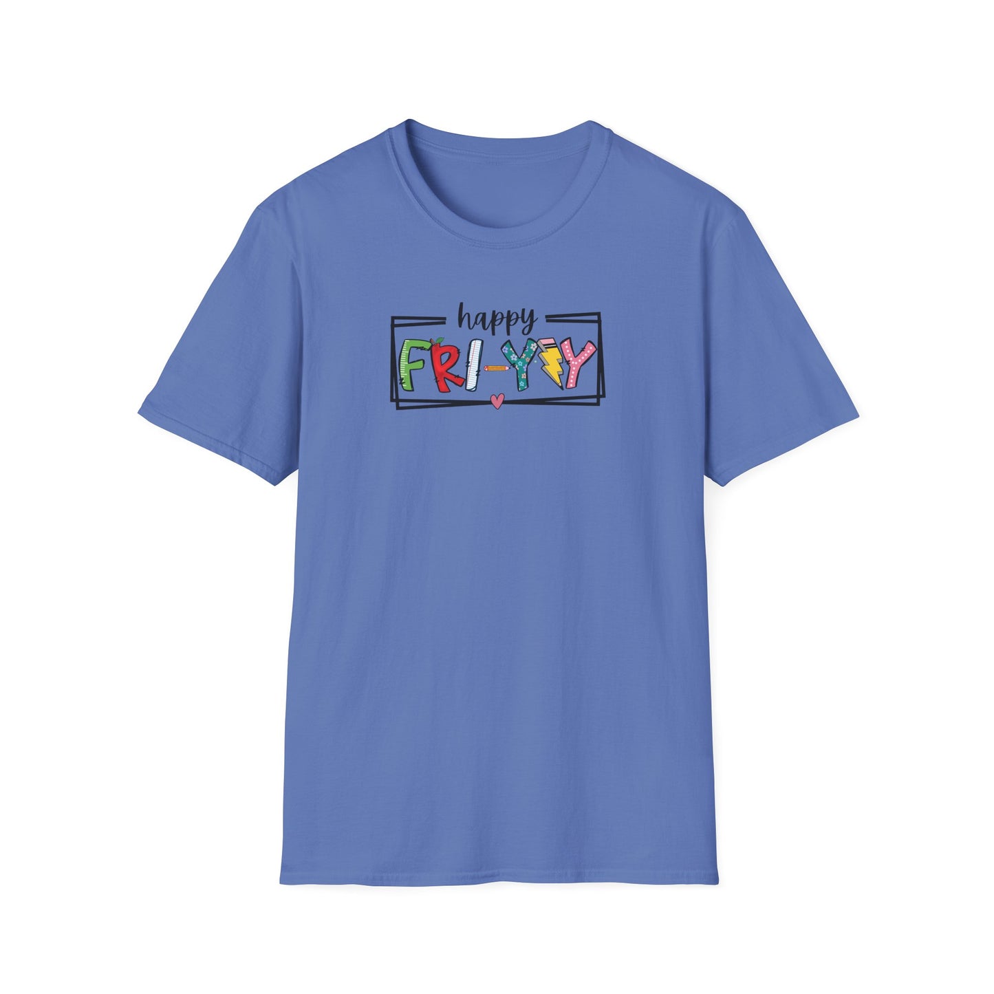 ✨ Happy Fri-YAY! Graphic Tee – Celebrate Fridays in Style 🎉