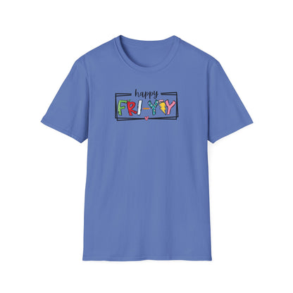 ✨ Happy Fri-YAY! Graphic Tee – Celebrate Fridays in Style 🎉
