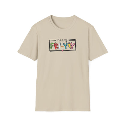 ✨ Happy Fri-YAY! Graphic Tee – Celebrate Fridays in Style 🎉