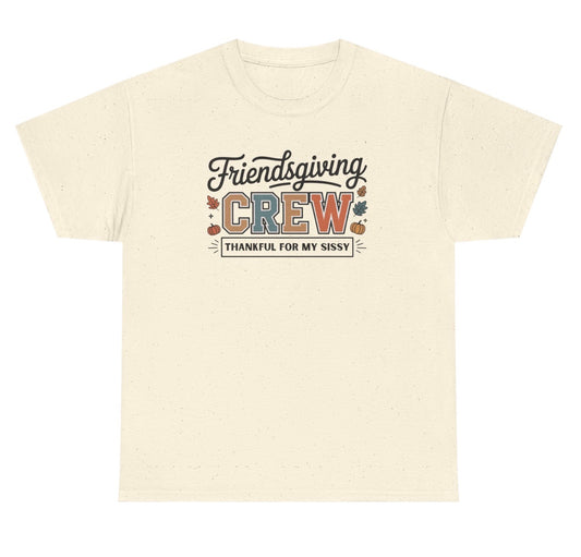 🦃✨ Friendsgiving Crew Tee 🍂💛