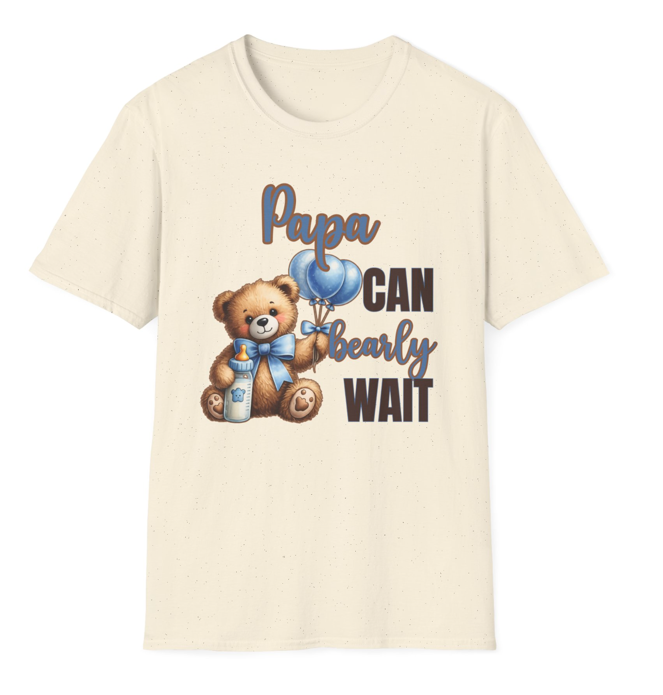 "Can Bearly Wait” Teddy Bear Baby Shower Shirt