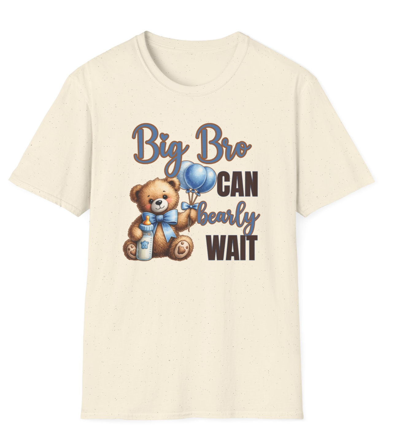 "Can Bearly Wait” Teddy Bear Baby Shower Shirt