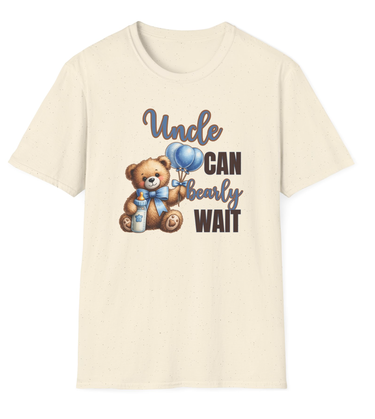 "Can Bearly Wait” Teddy Bear Baby Shower Shirt