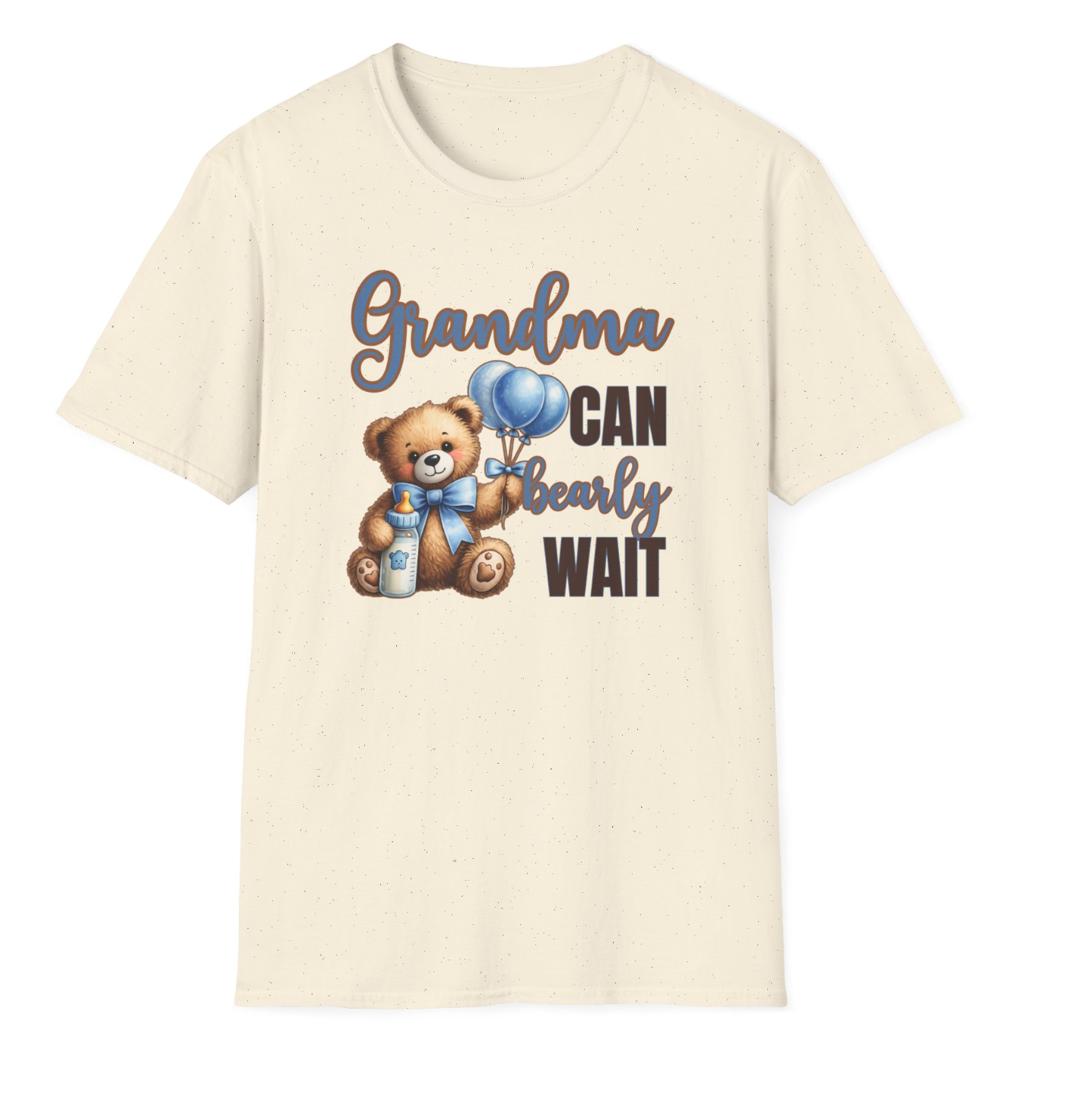"Can Bearly Wait” Teddy Bear Baby Shower Shirt