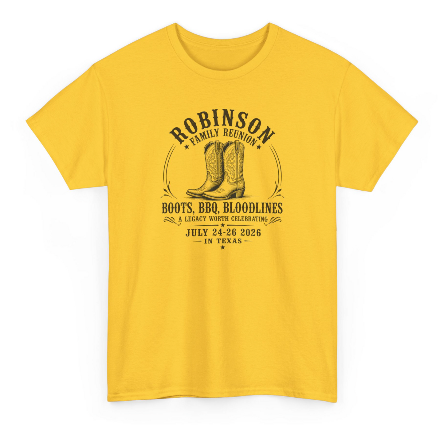 Family Reunion Regular Size Print T-Shirt
