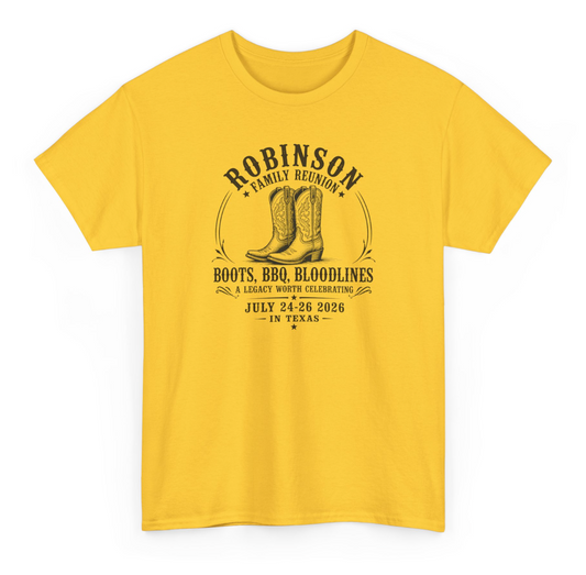 Family Reunion Regular Size Print T-Shirt