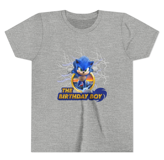 💨💙 Sonic Birthday Boy Tee ⚡🎉