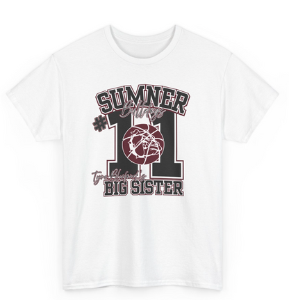 #1 Sumner Bulldog Big Sister Tee