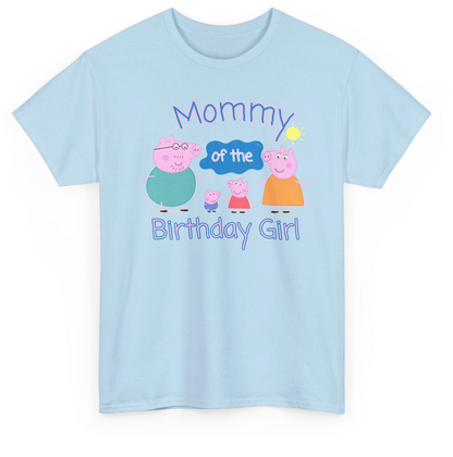 1st Birthday Peppa Pig Family Matching T-Shirt Set