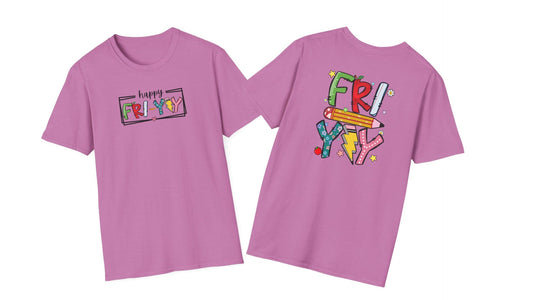 ✨ Happy Fri-YAY! Graphic Tee – Celebrate Fridays in Style 🎉